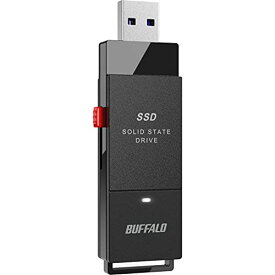 バッファロー SSD 外付け 1.0TB 超小型 コンパクト ポータブル PS5/PS4対応(メーカー動作確認済) USB3.2Gen1 ブラック SSD-PUT1.0U3-B/N