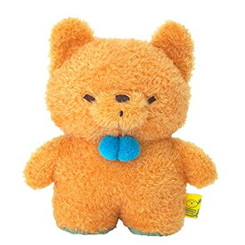 サンレモン たっとん きつね ブラウン S 13.5 7 16.5cm ぬいぐるみ アニマル P-7852
