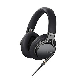 ソニー SONY ヘッドホン MDR-1AM2 B : ハイレゾ 密閉型 折りたたみ式 ケーブル着脱式/バランス接続 Φ4.4ケーブル同梱 リモコン/マイク付き 2018年 ブラック 並行輸入品