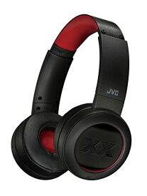 JVC HA-XP50BT-R ワイヤレスヘッドホン XXシリーズ Bluetooth NFC対応 重低音 最大40時間再生 テレワーク テレビ会議向け レッド