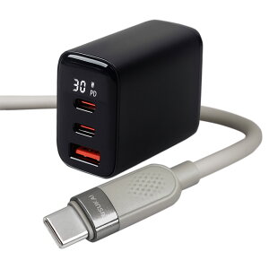 �V�X����b�S�i10��OFF�{2�_�ڔ��z�I���Z�����l�قǑI��łق����I��iphone 17 �}�� �[�d �R�[�h 60 W �[�d �P�[�u�� �t�� �[�d�� type C PD �Ή� AC �A�_�v�^�[ �_�炩�� �P�[�u�� 3 �|�[�g �[�d�� �A