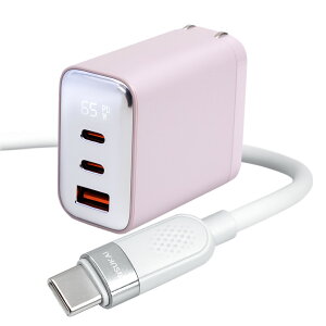 OPEN�Z�[��10��OFF�I2�_�ڔ��z���_�炩�����Ȃ₩��iPhone �^�C�v C PD �Ή� �P�[�u�� 3 �|�[�g 65 W �[�d�� iPad �[�d �P�[�u�� �܂肽���� �[�d�� �V���R�� �P�[�u�� iPhone 17 USB-C �P�[�u�� iPhone ����