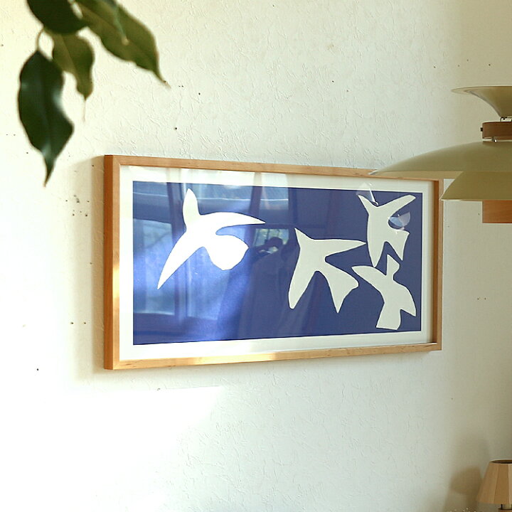 楽天市場】アートポスター Henri Matisse「青い鳥」 インテリア 絵 