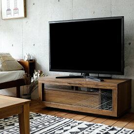 楽天市場 レトロ テレビ台 ローボード 収納家具 インテリア 寝具 収納の通販