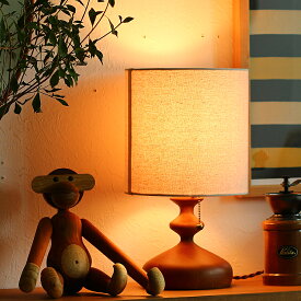 テーブルランプ TOVE（トーヴェ） 照明 間接照明 床 テーブルランプ デスクランプ 西海岸 モダン 北欧 ナチュラル 木製 ベッドサイド リビング カフェ ファブリック 布 アンティーク