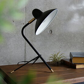 デスクランプ Arles（アルル） デスクライト スタンドライト テーブルライト 学習机 間接照明 照明 LED対応 テーブルスタンド モダン レトロ おしゃれ 可愛い ホワイト ブラック シンプル ポップ モノトーン