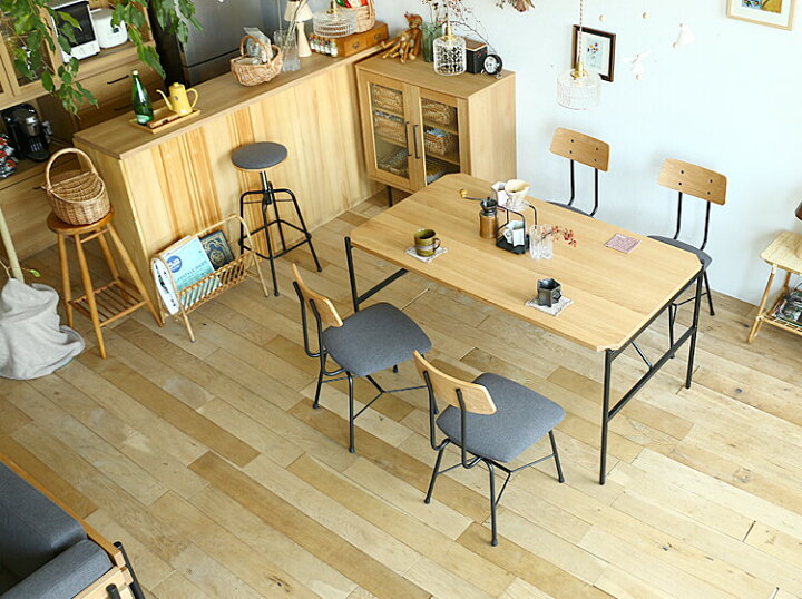 楽天市場 ダイニングテーブル Glam グラム 135cmタイプ ダイニング テーブル ダイニングテーブル キッチン 食卓 木製 4人 テーブル 食卓テーブル 北欧 西海岸 ヴィンテージ モダン カフェ インテリア 135 135cm キラリオ インテリア 家具 通販