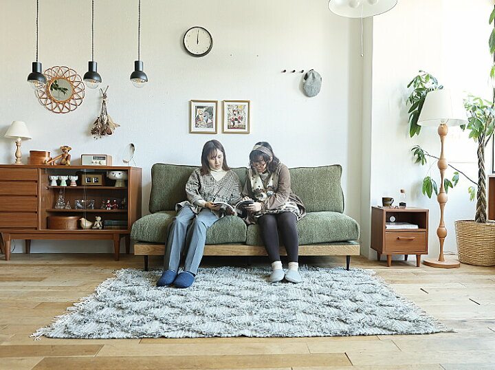 楽天市場】3人掛けソファー Alicia（アリシア） ソファ ソファー sofa 