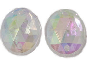 �L������|�� No.6451 ��|�p�r�W���[ �p�[�c �\�[�I�� �X�g�[���i�A�N�����r�[�Y ���C���X�g�[���j�N���X�^��AB�i�I�[�����j �ȉ~�` 1cm×1.2cm_6����i �D���t���j