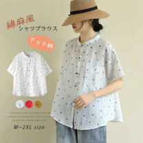 楽天市場】プリーツ（柄ドット・水玉）（トップス｜レディース 