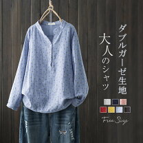 楽天市場】小花柄（カラーネイビー）（シャツ・ブラウス｜トップス 