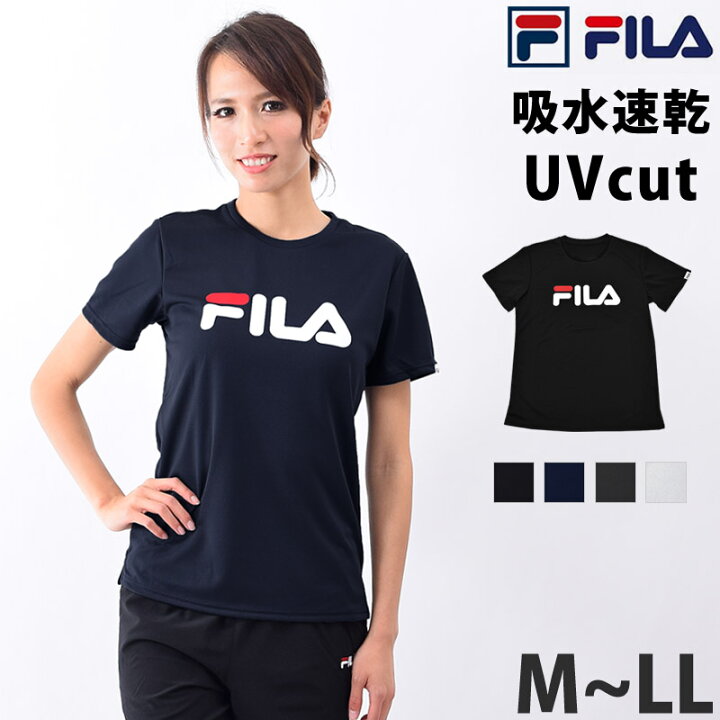 市場 Fila トレーニングシャツ フィラ Tシャツ ランニング フィットネスウェア スポーツウェア レディース 市場 Fila トレーニングシャツ フィラ Tシャツ ランニング フィットネスウェア スポーツウェア レディース