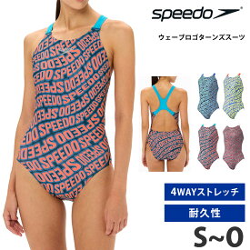 値下げ 31％OFF 送料無料 speedo スピード レディース 競泳水着 練習用 ウェーブロゴターンズスーツ 水着 フィットネス水着 トレーニング スイミング 水泳 スイムウェア ターンズ 耐久性 ストレッチ ワンピース STW02506 S M L O メール便 返品交換不可