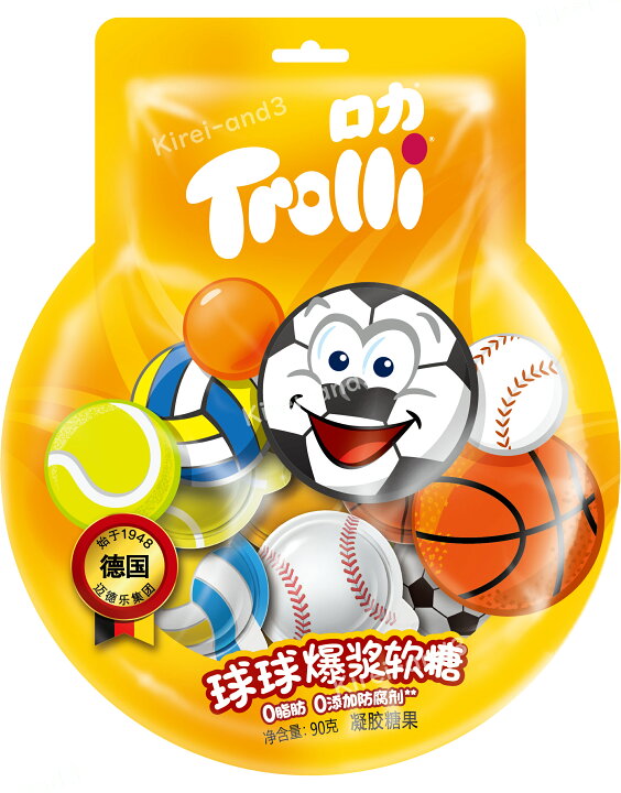 楽天市場】トローリ Trolli 地球グミ 90g 2袋セット『1袋5個入り  