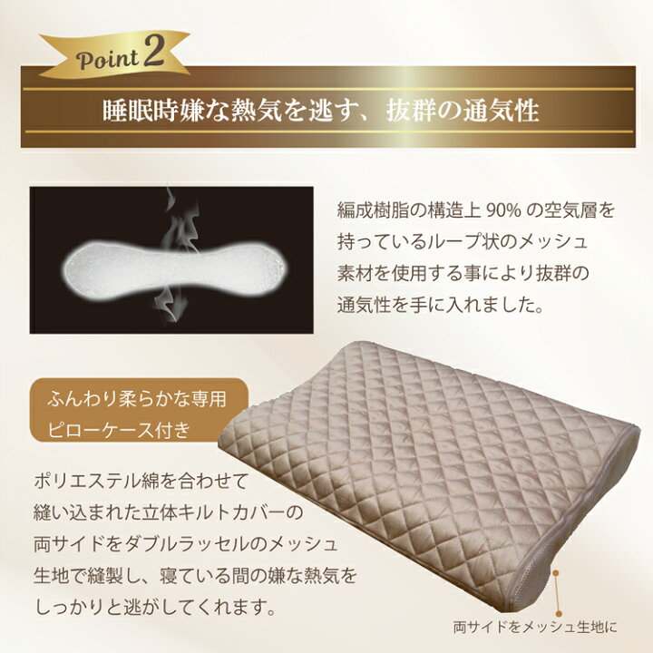 楽天市場】シルキーループピロー：専用キルトケース付き【単品  