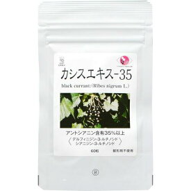 茶々 カシスエキス-35 60粒 カシス ポスト投函で送料無料 カシスポリフェノール 眼のケアに カシス粒 サプリメント 無添加 日本製
