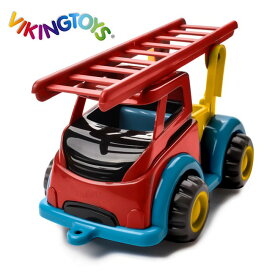 【レビュー特典あり】VIKINGTOYS バイキングトイズ マイティ ファイヤートラック 156172[1歳 男の子 おもちゃ 車 消防車 はたらく車 働く車 乗り物 玩具 こども 子ども キッズ ベビー]