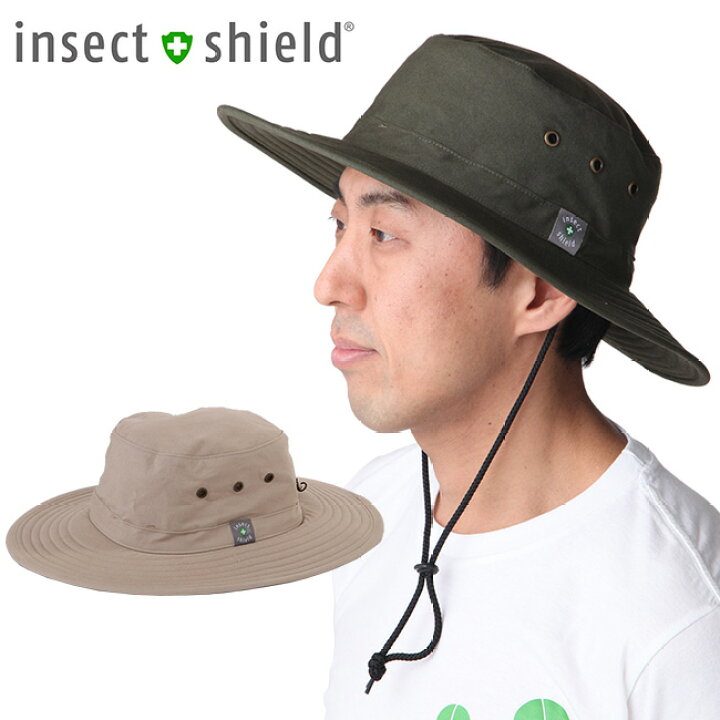 楽天市場 Insect Shield インセクトシールド 虫よけアウトドアハット メンズやレディースにもおすすめのサファリハット キャンプなど屋外で蚊の対策になるおしゃれなuvハット Uv対策のアドベンチャーハット 1 2w キレイスポット