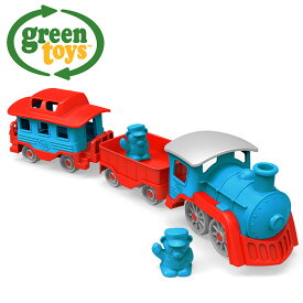green toys トレイン ブルー GRT-TRNB1054[おもちゃ 玩具 トレイン 電車 機関車 室内 男の子 男 2才 2才以上 子供 誕生日 プレゼント 誕生日プレゼント 機関車のおもちゃ 機関車の玩具 乗り物 車 ブルー] 即納