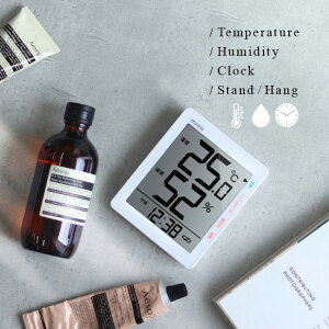 【デジタル温湿度計】おしゃれで卓上サイズのおすすめはありませんか？