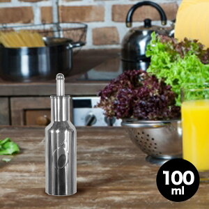 【特典あり】オリパック OLIPAC 18-10ステンレス オリーブオイルボトル 100ml[オリーブオイル入れ エキストラバージンオリーブオイル ボトル オリーブオイル 容器 保存容器 イタリア ブランド