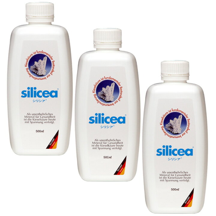 楽天市場】【特典あり】シリシア 500ml《3本セット》[ケイ素 