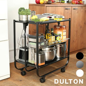 【レビュー特典あり】DULTON ダルトン フォールディング トローリー[ツールワゴン トローリーワゴン 折りたたみ 組み立て式 スチールワゴン 作業台 収納 シンプル 移動 台車 キャスター付き