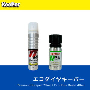KeePer�Z�� �G�R�_�C���L�[�p�[ �Z�b�g ���K�i 75ml 40ml ECO�v���X���W�� �{�H�菇���t �X�|���W �N���X�t �L�[�p�[ �K���X�R�[�e�B���O�� ������� ������ ��ԉ񐔍팸