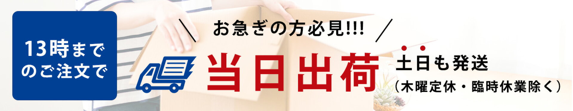 当日出荷
