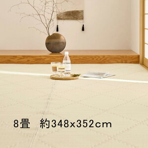 い草風カーペット ござ 水拭きOK かわいい パステルカラー おしゃれ パイル素材 和 モダン カーペット ラグ い草 モンド 2畳 3畳 4.5畳 6畳 8畳 10畳 12.5畳 15畳 江戸間 萩原 hg【メーカー直送】 プ