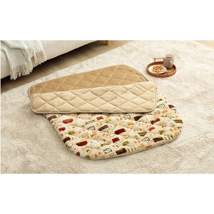 ポケットこたつ こたつ布団 あったかグッズ ゴロゴロ ごろ寝 ごろごろクッション性 ノルディック柄 約90×120cm ふかふか 温かい ぬくぬく 毛布 ブランケット ギャベ柄 洗える ikh【メーカー直