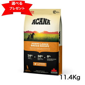 アカナ ヘリテージ アカナ パピーラージブリードレシピ 11.4kg ACANA ドッグフード 犬のごはん 正規品 ドライフード 総合栄養食 無添加