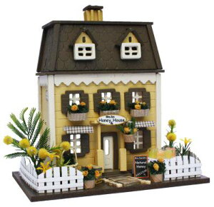 ウッディハウスコレクション / ハニーショップ ビリーの手作りドールハウスキット はちみつ ビリー ドール ハウス キット ミニチュアハウス ミニチュア ドール 手作りハウス ビリードール