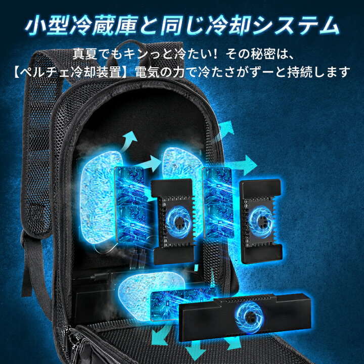 楽天市場】ペルチェベスト 冷却ベスト 冷感ベスト 30000mAh PD対応 