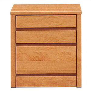 ミニチェスト 幅45cm 3段 完成品 スリムチェスト リビングチェスト 北欧家具 ローチェスト アルダー無垢 天然木 国産