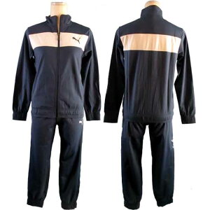 【送料無料】プーマ PUMA ★子供用ジャージ上下セット(2点セット/トレーニングスーツ/ジャケット/パンツ/ロゴ/セットアップ/トレーニングウェア/スポーツ/部活動/運動会