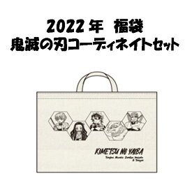 【送料無料】鬼滅の刃★キッズ・ジュニア/男の子/子供 コーディネイトセット アパレルセット ハッピーバッグ/福袋/お楽しみ袋 100〜160cm/4点セット