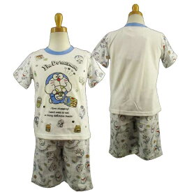 ドラえもん/I'm Doraemon★ピカッとパジャマ/Tタイプパジャマ/半袖Tシャツ+ハーフパンツ/ナイトウェア/ホームウェア/部屋着/上下組