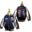 【送料無料】ベビー/キッズ★アンパンマン　中綿スカジャン/ジャケット/男の子/女の子/80cm90cm95cm100cm◇バンダイ◇