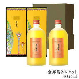 金霧島2本セット 各720ml 25度 化粧箱入り 専用ギフト箱入り 霧島酒造 健麗酒 酒 冬虫夏草 黒霧島 黒霧島EX 母の日 父の日 お中元 御中元 残暑見舞 敬老 長寿 お歳暮 御歳暮 バレンタイン 御祝 御礼 プレゼント ギフト お酒