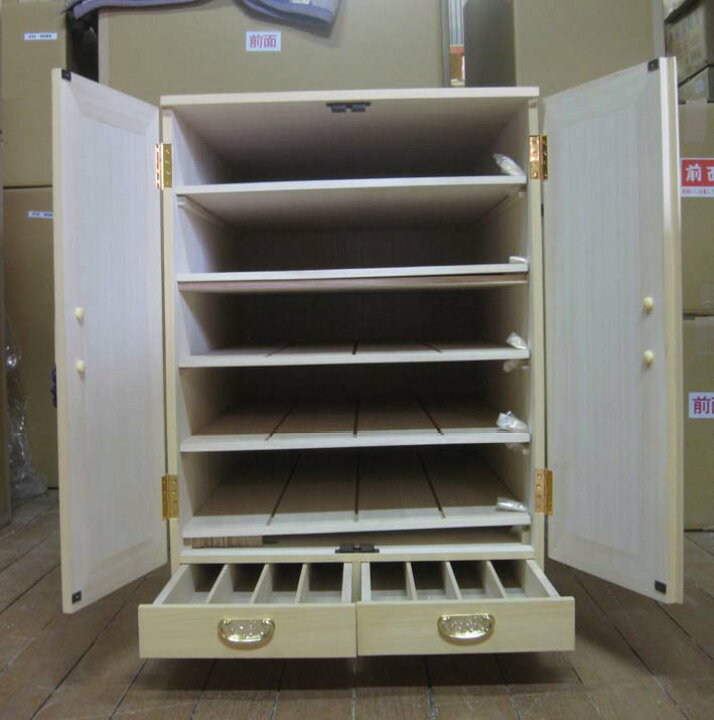 楽天市場】桐たんす桐掛け軸桐箪笥桐タンス風鎮 軸箱 総桐掛軸収納庫 