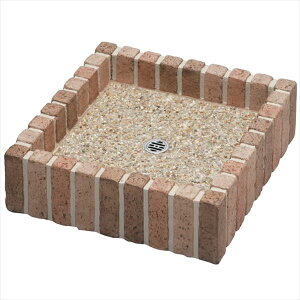 ユニソン ネオキャスティパンタイトレンガタイプ 『水栓柱・立水栓 水受け(パン)』 ベージュ