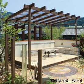 【送料無料】 タカショー ポーチガーデン Jポーチ（独立タイプ） 1間×6尺 クリア