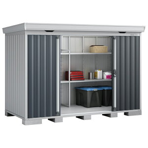 『配送は関東・東海限定』イナバ物置 FS/フォルタ FS-3014S CG スタンダード 多雪型『屋外用中型・大型物置』『追加金額で工事も可能』 CG(チャコールグレー)