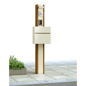 【マラソン対象】YKK YKKAP 機能門柱 カスタマイズポストユニット Modern9 『門柱 ポスト おしゃれ 表札 サイン』