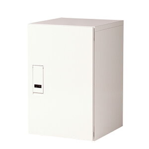 エスディエス 集合住宅向け宅配ボックス スーパーラージタイプ 収納サイズ:100L TK71-IW-R-A 『賃貸 マンション アパート 後付け 宅配ボックス ポスト一体型 防滴 大容量 暗証番号』 アイボリ