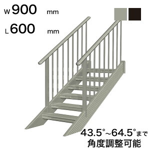 XcA~H STAIRS XeA[Y 萠tiiqjKi L600mm Ki W900mm 萠}ؒT 400mm plP 240mm Xebv 1 pxߔ͈ 43.5°`64.5° ̑ω׏d 150kg S0609T2