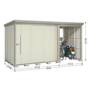 タクボ物置 TP/ストックマンプラスアルファ TP-4022 『物置 屋外 大型 倉庫 小屋 収納庫 diy サイクルポート タイヤ テント 庭 おしゃれ』【追加金額で取付工事可能】 ムーンホワイト