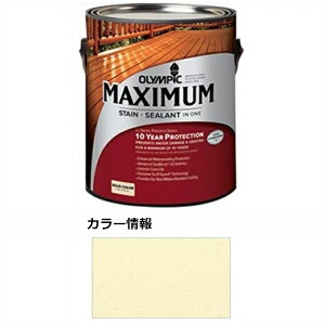 【マラソン対象】PPG社 オリンピック マキシマムステイン ソリッド 半造膜(塗りつぶし)タイプ 『目安耐用年数8年 ウッドデッキ 塗装 濡れ縁 塗料』 ポレン