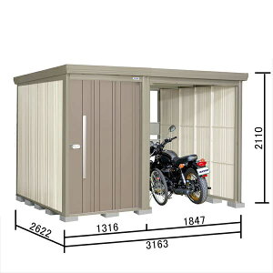 【マラソン対象】タクボ物置 TP/ストックマンプラスアルファ TP-S31R26 『物置 屋外 大型 倉庫 小屋 収納庫 diy サイクルポート タイヤ テント 庭 おしゃれ』【追加金額で取付工事可能】 カー